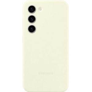 Husa telefon SAMSUNG Silicone Case pentru Galaxy S23, EF-PS911TUEGWW, Cream