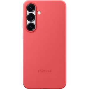 Husa telefon SAMSUNG Silicone Case pentru Galaxy S25+, EF-PS936CREGWW, rosu
