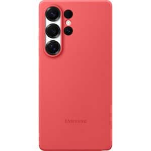 Husa telefon SAMSUNG Silicone Case pentru Galaxy S25 Ultra, EF-PS938CREGWW, rosu
