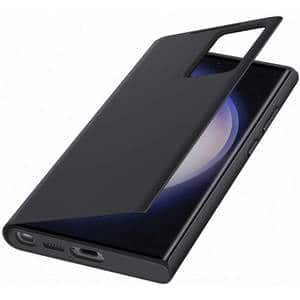 Husa SAMSUNG Smart View Wallet pentru Galaxy S23 Ultra, EF-ZS918CBEGWW, Black