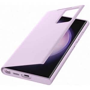 Husa SAMSUNG Smart View Wallet pentru Galaxy S23 Ultra, EF-ZS918CVEGWW, Lavender