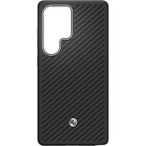 Husa telefon SAMSUNG Aramid Case pentru Galaxy S25 Ultra, GP-FPS938PGABW, negru