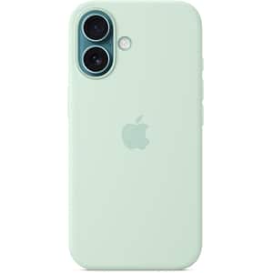 Husa telefon APPLE iPhone 16 Silicone Case cu MagSafe - Aquamarine, MDGP4ZM/A