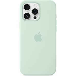 Husa telefon APPLE iPhone 16 Pro Max Silicone Case cu MagSafe - Aquamarine, MDGY4ZM/A
