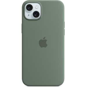 Husa telefon APPLE iPhone 15 Plus Silicone Case cu MagSafe - Cypress, MT183ZM/A