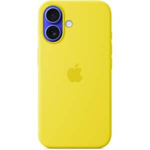 Husa telefon APPLE iPhone 16 Silicone Case cu MagSafe - Star Fruit, MYY73ZM/A