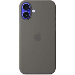 Husa telefon APPLE iPhone 16 Plus Silicone Case cu MagSafe - Stone Gray, MYYC3ZM/A