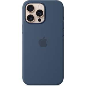 Husa telefon APPLE iPhone 16 Pro Max Silicone Case cu MagSafe - Denim, MYYU3ZM/A