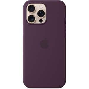 Husa telefon APPLE iPhone 16 Pro Max Silicone Case cu MagSafe - Plum, MYYW3ZM/A
