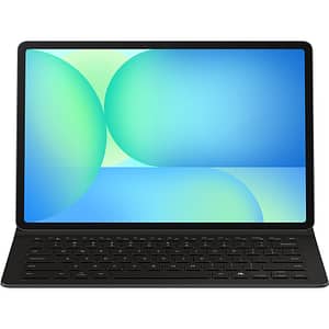 Husa cu tastatura Book Cover Keyboard Slim pentru SAMSUNG Galaxy Tab S10 FE+, EF-DX620UBEGWW, negru