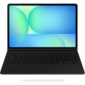 Husa cu tastatura Book Cover Keyboard pentru SAMSUNG Galaxy Tab S10 FE+, EF-DX625UBEGWW, negru
