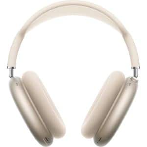 Casti APPLE AirPods Max 2, Bluetooth, Over-Ear, Microfon, USB-C, Noise Cancelling, Starlight