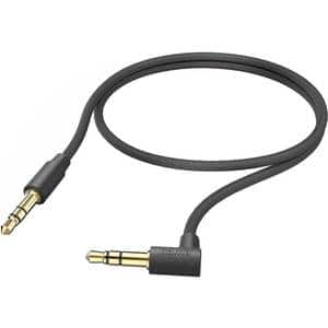 Cablu audio HAMA 201528, Jack 3.5mm - Jack 3.5mm, 0.5m, negru