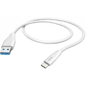 Cablu date HAMA 201596, USB-A - USB-C, 1.5m, alb
