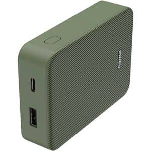 Baterie externa HAMA Colour 10 201713, 10000 mAh, 1xUSB-C, 1xUSB-A, verde