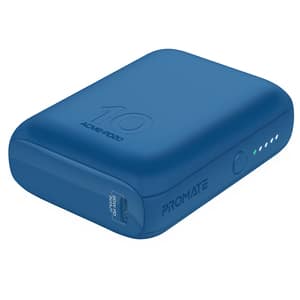 Baterie externa PROMATE Acme-PD20, 10000mAh, 1x USB-C, Power Delivery (PD) 20W, 1x USB-A 22.5W, albastru