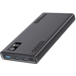 Baterie externa PROMATE Bolt-10PD, 10000mAh, 2xUSB-C, 1xUSB-A, negru