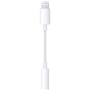 Adaptor audio APPLE MMX62ZM/A, Lightning - Jack 3.5mm, alb