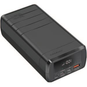 Baterie externa PROMATE PowerMine-130W, 38000mAh, 2x USB-C, Power Delivery (PD) 124W, 1x USB-A 22.5W, negru