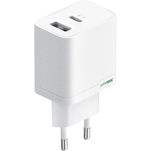 Incarcator retea OPPO Supervooc, 1x USB-A, 1x USB-C, 33W, alb