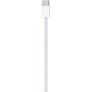 Cablu incarcare APPLE USB-C Woven Charge Cable, 1m, alb