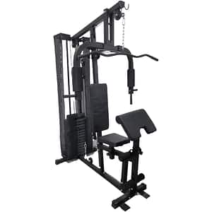 Aparat fitness multifunctional MYRIA MY7299, greutati incluse 70kg, negru