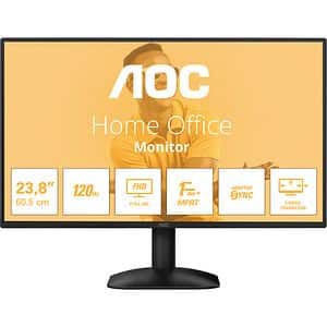 Monitor LED IPS AOC 24B31H, 23.8", Full HD, 120Hz, negru