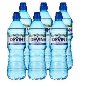 Apa mineralizata DEVIN bax 0.75L x 6 sticle