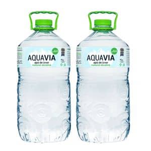 Apa plata alcalina AQUAVIA bax 5L x 2 sticle