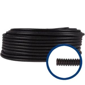 Tub flexibil GEWISS DX15025R, 15/25, clasa medie, cu fir, negru