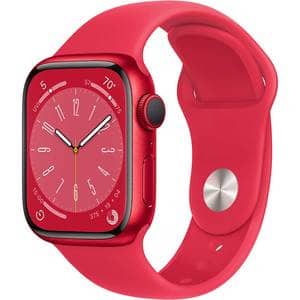 APPLE Watch Series 8, GPS, 45mm (PRODUCT) RED Aluminium Case, (PRODUCT) RED Sport Band