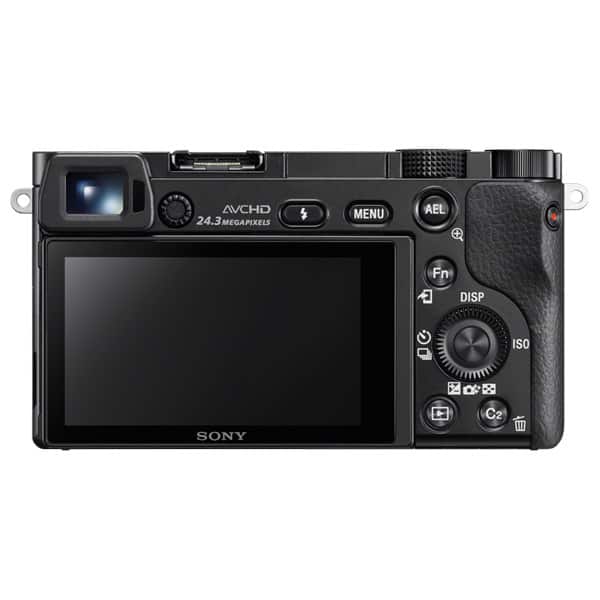Aparat foto Mirrorless SONY Alpha A6000, 24.3 MP, Wi-Fi, negru + Obiectiv 16-50mm