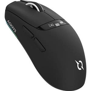 Mouse Gaming Wireless AQIRYS Nyx, 12000 dpi, negru