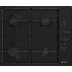 Plita incorporabila ARCTIC ARAGN64124SB, Gaz, 4 arzatoare, negru