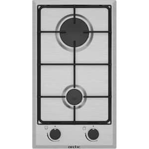 Plita incorporabila ARCTIC ARDCG32210SX, Gaz, 2 arzatoare, inox