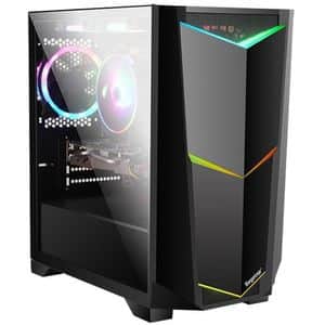 Carcasa PC SEGOTEP Ares, USB 3.0, fara sursa, negru