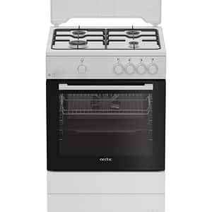 Aragaz ARCTIC ABGM6600L, 4 arzatoare, Gaz, L 60 cm, alb