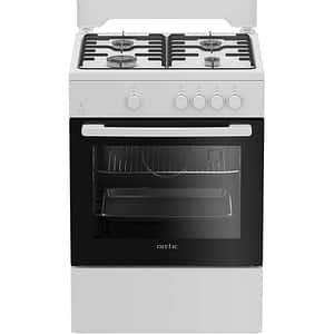 Aragaz ARCTIC AGM6600L, 4 arzatoare, Gaz, L 60 cm, alb
