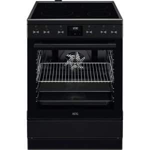 Aragaz AEG CCB6441NBB, 4 arzatoare, Electric, L 60 cm, Grill, negru