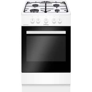 Aragaz HANSA FCGW51069H, 4 arzatoare, Gaz, L 50 cm, alb