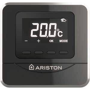 Termostat programabil wireless pentru centrala ARISTON CUBE RF 3319118, negru