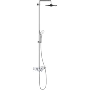 Sistem dus GROHE Euphoria Smartcontrol 260 Mono 26510000, termostat, 3 functii, crom