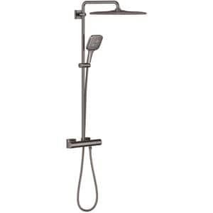 Sistem dus GROHE SmartActive Cube 310 26837A00, termostat, 1 functie, grafit