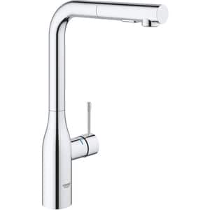 Baterie bucatarie GROHE Accent 30432000, dus extractibil, alama, crom