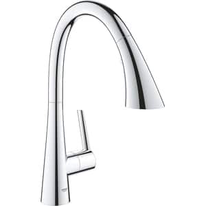 Baterie bucatarie GROHE Scala 30440000, dus extractibil, alama, crom