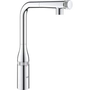 Baterie bucatarie GROHE Accent SmartControl 30444000, dus extractibil, alama, crom
