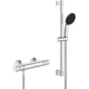 Set dus GROHE Precision Start 34597001, termostat, 1 functie, crom