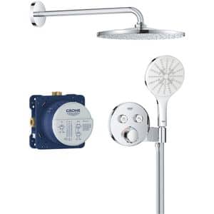 Sistem dus GROHE Precision SmartControl 310 34877000, termostat, 1 functie, crom