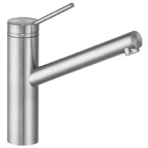 Baterie bucatarie KLUDI Tangenta 44904F875, inox, argintiu