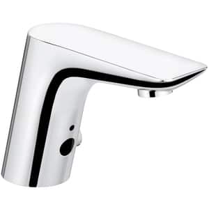 Baterie lavoar electronica KLUDI Balance E 5210005, alama sanitara, argintiu